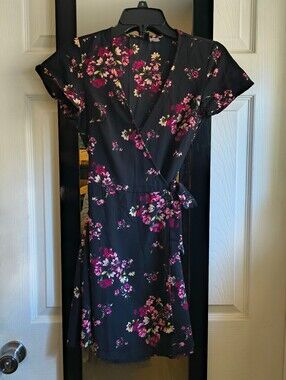 Floral Wrap Dress